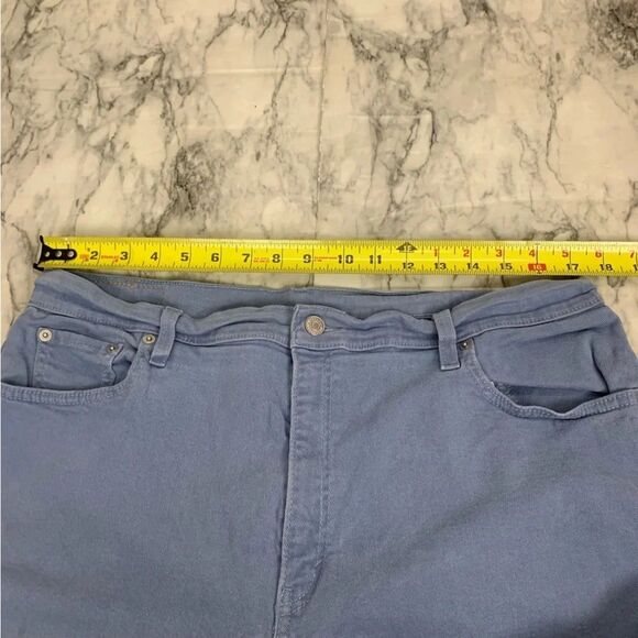 Vintage Levi’s 550 Blue Jeans Relaxed fit tapered size 18 MIS / see measurements - Picture 7 of 8